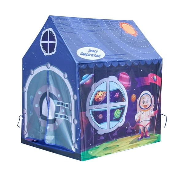 Space Theme Play Tent Children Diy Activity House Indoor Camping