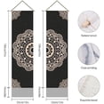thumbnail image 4 of 2Pcs Mandala Tapestry Bohemian Floral Long Vertical Tapestry Wall Hanging Mandala Wall Decor Boho Tapestry, 4 of 9