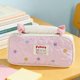 thumbnail image 3 of Conejos de lunares Estuche para lápices de gran capacidad Compartimento de almacenamiento Bolsa de papelería mona Bolso portátil con cremallera Organizador cosmético multiusos, 3 of 7