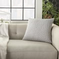 thumbnail image 4 of Nourison Life Styles Lt Grey Decorative Throw Pillow , 18"X18", 4 of 5