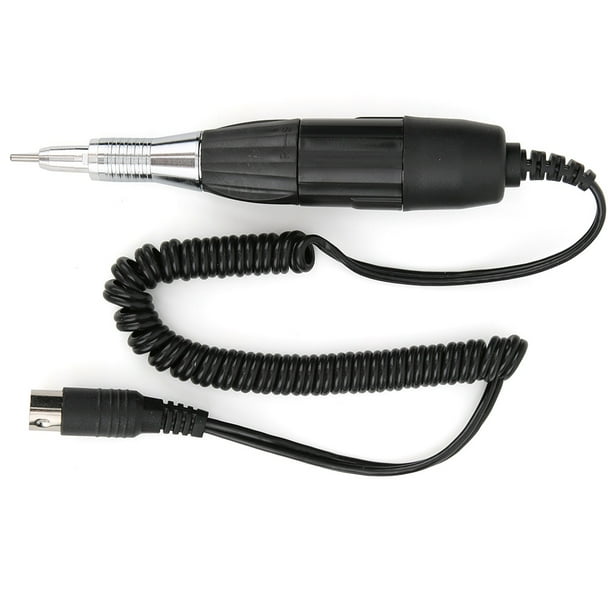 Mango de taladro de uñas eléctrico, laboratorio dental Micromotor eléctrico Mango de taladro de uñas dental Mango de máquina de pulir uñas Rendimiento de alta gama