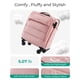 thumbnail image 4 of Bolsa de equipaje de mano SMART para debajo del asiento de 16 pulgadas Sakura Pink, 4 of 9