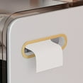thumbnail image 3 of Slim Bathroom Storage Cabinet, Plastic Space Saving Floor Organizer Side Unit Small Storage Cabinet with Multi Layered Structure for Neatly Organized Bathroom Items, 3 of 7