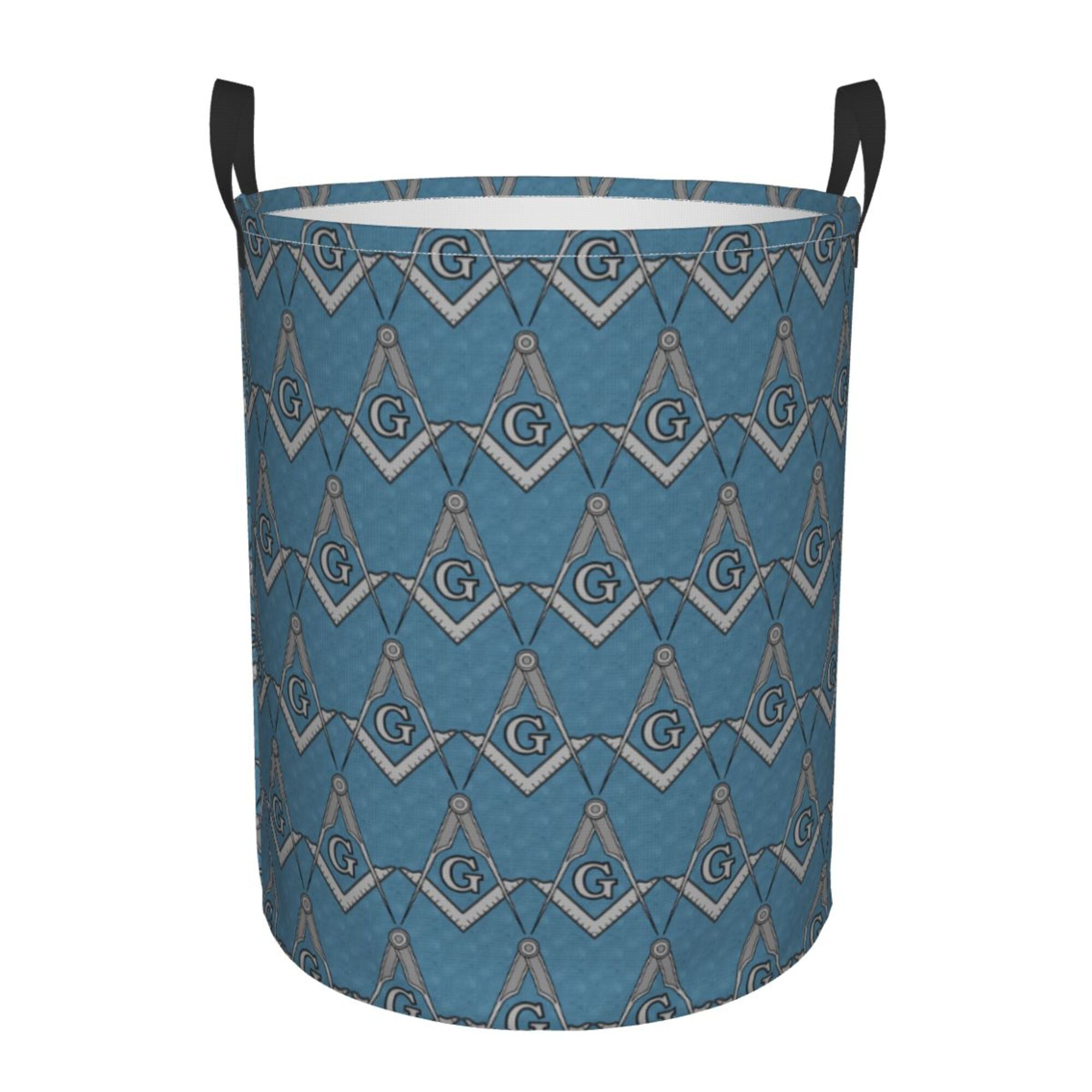 ZICANCN Blue Masonic Freemason Symbol Laundry Basket Organizer , Dirty ...