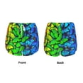 thumbnail image 6 of Goofa Multicolored Butterflies Printed Women 2 in 1 Running Shorts,Quick Dry Athletic Workout Shorts,High Waisted Athletic Shorts with Liner Pockets-X-Large, 6 of 9