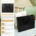 thumbnail image 6 of Black Paper Bag Birthday Gift Bags for Kids Shopping Lamination Water Proof 6 Pcs, 6 of 6
