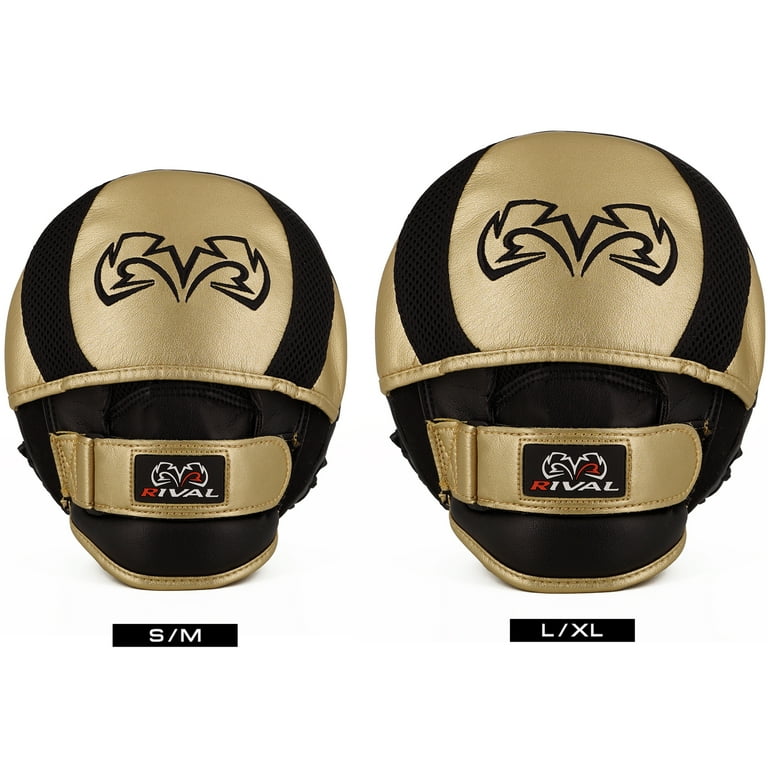 Rival Boxing RPM11 Evolution Punch Mitts S M Gold Walmart