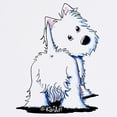 thumbnail image 2 of CafePress - Kiniart Fluffybutt Westie Mousepad - Non-slip Rubber Mousepad, Gaming Mouse Pad, 2 of 5