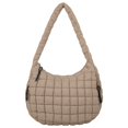 thumbnail image 1 of Bolso de hombro Iqimott acolchado con burbujas de nailon para mujer, 1 of 7