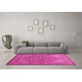 thumbnail image 3 of Ahgly Company Indoor Round Persian Pink Traditional Area Rugs, 3' Round, 3 of 4