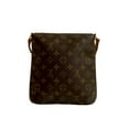 thumbnail image 3 of Pre-Owned LOUIS VUITTON Musette Salsa Monogram Leather Semi-Shoulder Bag, Brown, 18213, 3 of 9