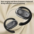 thumbnail image 5 of Earbuds Wireless, Hwkond Wireless Ear Mounted Bluetooth Earphones No In Ear Sound Leakage Stereoscopic Sound Quality Advanced Sports Earphones, Black, Up to 60% Off, 5 of 7