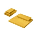 thumbnail image 1 of 2 Pièces Coussins de Sol Coussin de Sol Housse Lavable Coussin de Siège Respirant Jaune, 1 of 8