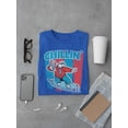 thumbnail image 3 of Chillin' ICEE Polar Bear Retro Graphic Men's T-shirt, 3 of 4