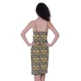 thumbnail image 4 of Moomaya Printed Spaghetti Strap Nightgown For Womens Lace V-Neck Sleepwear Nightdress, 4 of 5