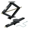 thumbnail image 1 of Camper Stabilizer Jacks (2-Pack) - 7500 LB Capacity Leveling Scissor Lift with Crank Handle for RV & Travel Trailer Stabilization, 1 of 7