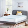 thumbnail image 1 of LINENSPA 2 Inch Gel Infused Memory Foam Mattress Topper, California King, 1 of 2