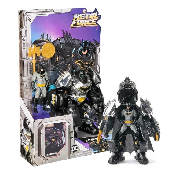 DC Metal Force 6 Power Suit Batman Armor with 4 Figure