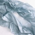 thumbnail image 3 of Efavormart 5 Pack Dusty Blue Curly Willow Chiffon Satin Chair Sashes, 3 of 10