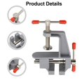 thumbnail image 2 of Small Flat Nose Pliers Mini Table Bench Vise Clamp Hobby Woodworking Tools Diy, 2 of 8
