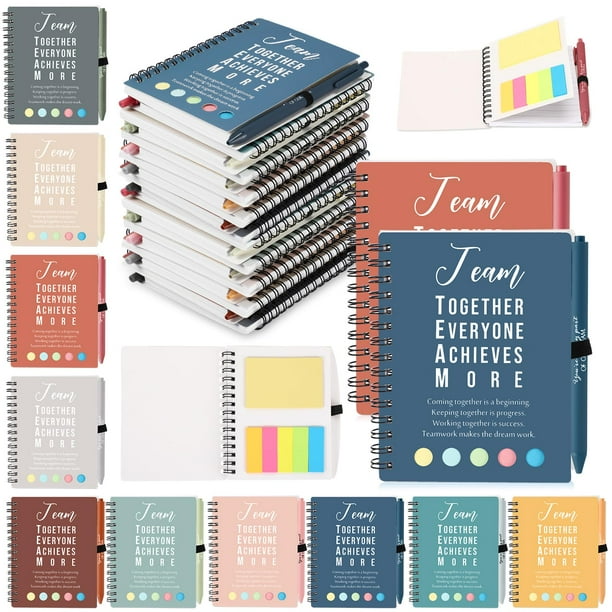 Set de cuadernos y bolígrafos Jetec 25 que muestra el aprecio de los empleados
