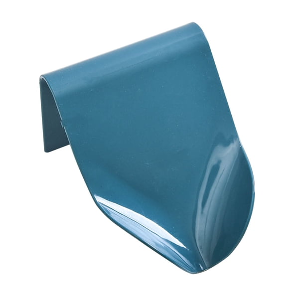 Billuyoard Nuevo soporte para jabón, para ducha de baño, platos de ducha, caja de almacenamiento de jabón Juegos de accesorios de baño azul oscuro