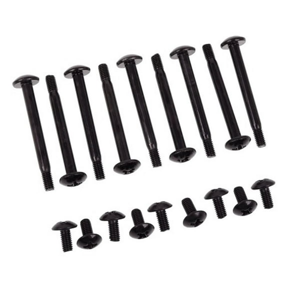 Alphacool Replacement Eisbaer CPU Cooler Screw Kit, M3 x 5mm & M3 x 30mm, Black