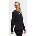 thumbnail image 2 of EK0324 Adidas Women's Amplifier Long Sleeve Crew Neck Black 2XL, 2 of 6