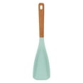 thumbnail image 2 of ACDANC 2026 New Multi Function Spoon 2 in 1 Spatula Spoon for Cooking and Serving Long Head Silicone Salad Spatula Spoon for Kitchen (Mint Green,2.8*2.2"), 2 of 7