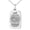Gold, variant on Stainless Steel Hope & Future Jeremiah 29:11 Engraved Small Rectangle Dog Tag Charm Pendant Necklace