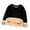 Black, variant on Maean Boys Girls Winter Warm Sherpa Lined Sweatshirt Fleece Casual Fall Crewneck Pullover Sweatshirts