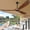 Matte Black+Natural,Wood#8, variant on Tower Fan 52" Ceiling Fan with Dimmable LED Light Remote Control,Quiet DC Motor 6 Speed Levels,Adjust Height( 3 PCS Rod) Reversible Ceiling Fan, for Patio Living Room, Bedroom, Office,Indoor.(White +