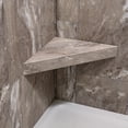 thumbnail image 3 of Palisade Vinyl Waterproof Corner Shower Bench in Venetian Marble, 3 of 7
