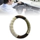 thumbnail image 3 of Funda para volante de coche, universal, 38 cm, suave y de felpa. Beige, 3 of 7