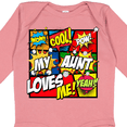 thumbnail image 4 of Inktastic My Aunt Love Me Boys or Girls Long Sleeve Baby Bodysuit, 4 of 5