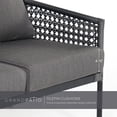 thumbnail image 5 of Grand Patio Outdoor 3-Piece Patio Furniture Small Sectional Sofa Set for Garden Backyard, Gray, 5 of 8