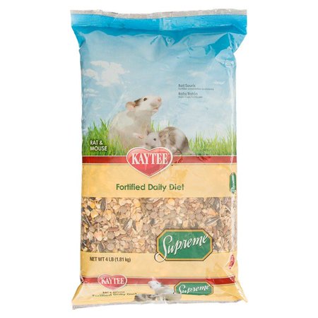 Kaytee Supreme Daily Blend Rat & Mouse Food 4 lbs