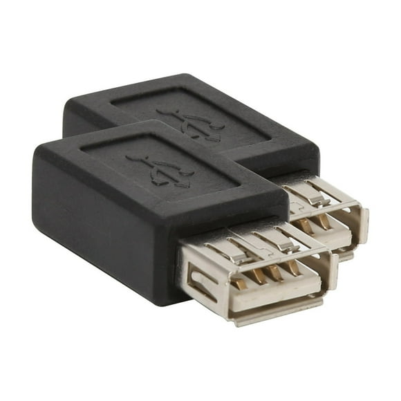 Dosaele 2Pcs/Set USB 2.0 Type A Female To Micro USB Type B 5Pin Female Converter Adapter