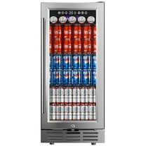 EUHOMY 3.6 Cu.ft. Under Counter Beverage Refrigerators Cooler for Soda, Water, Wine, Home Kitchen Bar