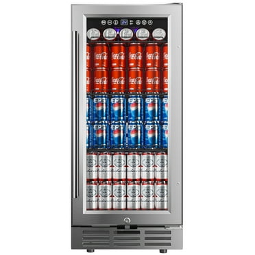 EUHOMY 3.6 Cu.ft. Under Counter Beverage Refrigerators Cooler for Soda, Water, Wine, Home Kitchen Bar