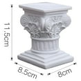 thumbnail image 2 of GROWTH TANK de 4 Miniatures Pilier Romain Colonne Grecque Statue Support Décoration Extérieure, 2 of 9