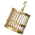 thumbnail image 3 of NICEXMAS Vintage Bird Cage Craft Golden Decorative Bird Cage Adornment for Pet Owners 1Pack, 3 of 7