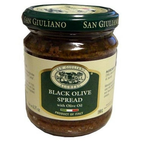 Black Olive Spread (SanGiuliano) 180g (6.35 oz)