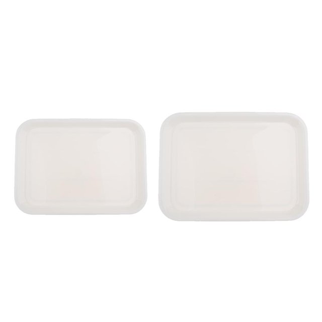 Paquete De 2 Bandejas De Plástico Antideslizantes Para Cena, Bandeja De Regazo, Bandeja De Restaurante Para Hotel Soledad Bandejas de servicio de hotel