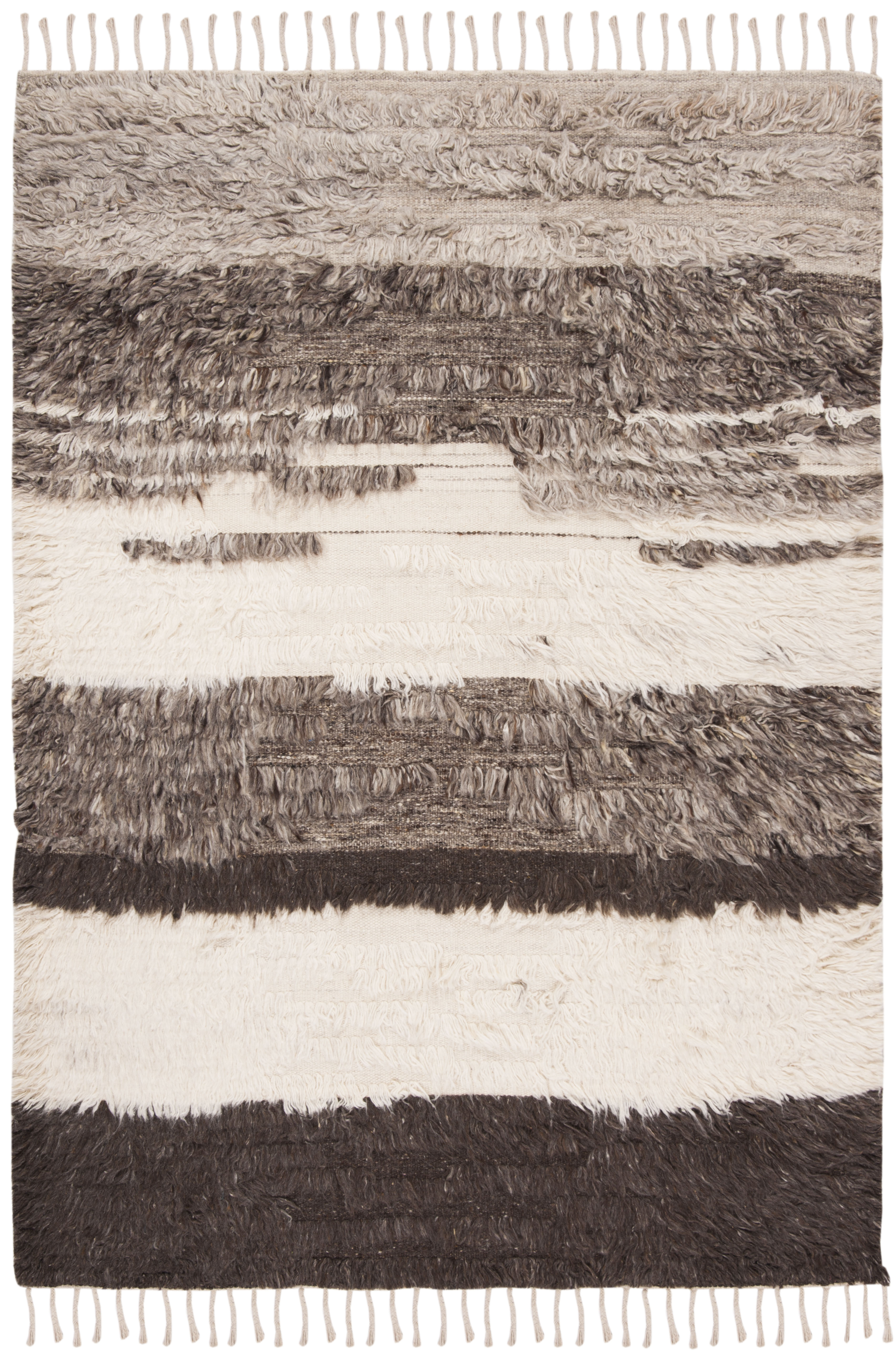 Safavieh Kenya Jona Camouflage Area Rug, Ivory/Gray, 5' x 8'