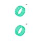 thumbnail image 2 of Sonducket Anillo Unisex de moda 2021, anillo Punk luminoso que brilla en la oscuridad, banda de boda, anillos fluorescentes para mujeres y Type13 NO13, 2 of 6