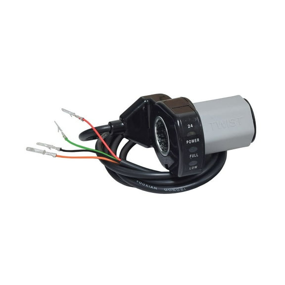 AlveyTech Variable Speed 4-Wire Twist Grip Throttle with 48" Wires, Parts for Razor Electric Scooter
