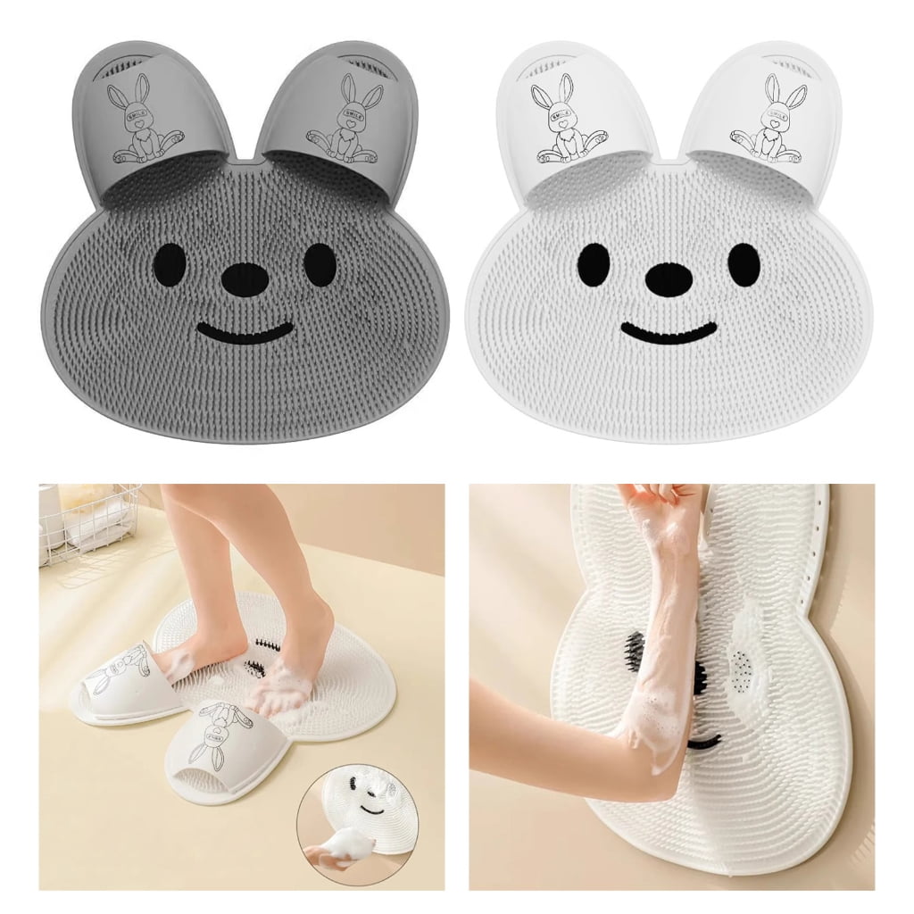 Jesscasday Foot Brush Large Foot Washer Foot Washer Bath Massage Pad Foot Bath Foot Massager Shower Foot Wash Mat Foot Massager