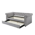 thumbnail image 2 of Bowery Hill Daybed & Trundle (Twin Size) in Smoke Gray Fabric, 2 of 4