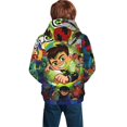 thumbnail image 2 of Youth Ben 10 Hoodies 3D Print Pullover Hooded Sweatshirt With Pocket For Boys Girls Teen Large, 2 of 8